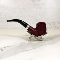 Alfred Dunhill - The White Spot Ruby Bark 4102 Group 4 Bent Pipe (DUN741)