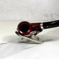 Alfred Dunhill - The White Spot Ruby Bark 4102 Group 4 Bent Pipe (DUN741)