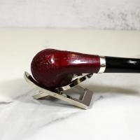 Alfred Dunhill - The White Spot Ruby Bark 4102 Group 4 Bent Pipe (DUN741)