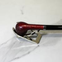 Alfred Dunhill - The White Spot Ruby Bark 4412 Group 4 Chimney Pipe (DUN752)