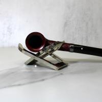 Alfred Dunhill - The White Spot Ruby Bark 4412 Group 4 Chimney Pipe (DUN752)