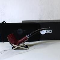 Alfred Dunhill - The White Spot Ruby Bark 4412 Group 4 Chimney Pipe (DUN752)