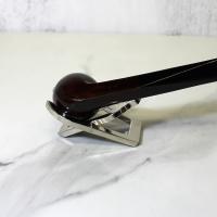 Alfred Dunhill - The White Spot Bruyere 4104 Group 4 Bulldog Pipe (DUN760)