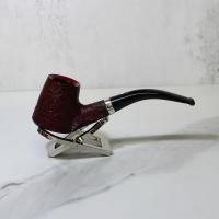 Alfred Dunhill - The White Spot Ruby Bark 5133 Group 5 Bent Brandy Pipe (DUN769)