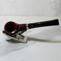 Alfred Dunhill - The White Spot Ruby Bark 5133 Group 5 Bent Brandy Pipe (DUN769)