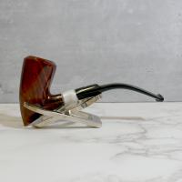 Alfred Dunhill - The White Spot Amber Root Pickaxe Group 4 Pipe (DUN802)