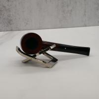 Alfred Dunhill - The White Spot Amber Root 4106 Group 4 Pot Straight Fishtail Pipe (DUN816)