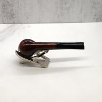 Alfred Dunhill - The White Spot Amber Root 4106 Group 4 Pot Straight Fishtail Pipe (DUN816)