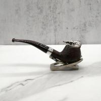 Alfred Dunhill - The White Spot Tutankhamun Cumberland 5128 Fishtail Pipe 25/25 (DUN820)