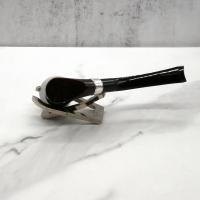 Alfred Dunhill - The White Spot Alexander Graham Bell Bruyere Fishtail Pipe 25/25 (DUN822)