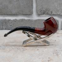 Alfred Dunhill - The White Spot Amber Root 2102 Group 2 Bent Pipe (DUN850)