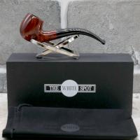 Alfred Dunhill - The White Spot Amber Root 2102 Group 2 Bent Pipe (DUN850)