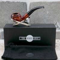 Alfred Dunhill - The White Spot Amber Root 2108 Group 2 Bent Rhodesian Pipe (DUN851)