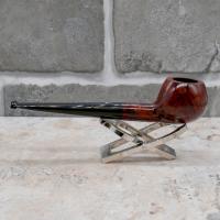 Alfred Dunhill - The White Spot Straight Grain Amber Flame Two Flame Straight Pipe (DUN853)