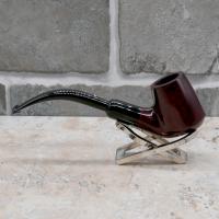 Alfred Dunhill - The White Spot Bruyere 5133 Group 5 Bent Brandy Pipe (DUN857)