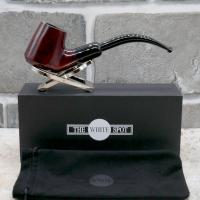 Alfred Dunhill - The White Spot Bruyere 5133 Group 5 Bent Brandy Pipe (DUN857)