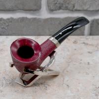 Alfred Dunhill - The White Spot Ruby Bark 4135 Group 4 Horn Pipe (DUN861)