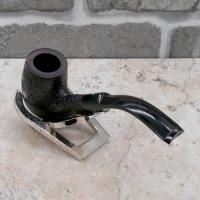 Alfred Dunhill - The White Spot Shell Briar 4 Quaint Group 4 Bent Fishtail Pipe (DUN862)