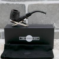 Alfred Dunhill - The White Spot Shell Briar 4 Quaint Group 4 Bent Fishtail Pipe (DUN862)