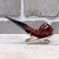 Alfred Dunhill - The White Spot Straight Grain Amber Flame One Flame Straight Pipe (DUN872)