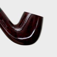 Alfred Dunhill - The White Spot Bruyere 4102 Group 4 Bent Fishtail Pipe (DUN961)