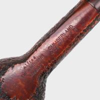 Alfred Dunhill - The White Spot Cumberland 4135 Group 4 Brandy Pipe (DUN972)