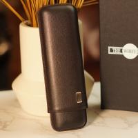 Dunhill Sidecar Cigar Case Churchill - Black - Fits 2 Cigars