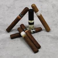 Luxury Quick Smoke and Scent Gift Sampler - 5 Cigars & Aftershave