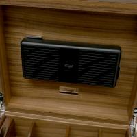 Davidoff Primos Humidor - Smoked Oak - 35 Cigar Capacity