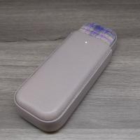 Dunhill Highland Cigar Case - Grey/Purple - Fits 2 Cigars