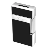 ST Dupont Lighter - Biggy - Chrome & Black