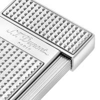 ST Dupont Lighter - Biggy - Diamond Silver