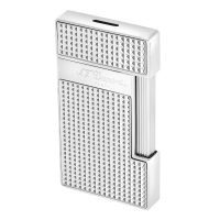 ST Dupont Lighter - Biggy - Diamond Silver