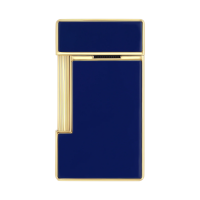ST Dupont Lighter - Slimmy - Blue & Gold
