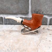Erik Nording Royal Flush Joker White Stem Fishtail Pipe (EN134)