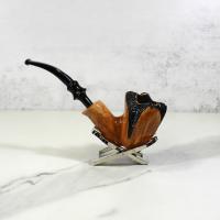 Erik Nording Signature Smooth And Rustic Fishtail Pipe (EN177)