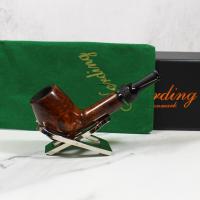 Erik Nording Eriksen Mesh Ring Walnut 9mm Fishtail Pipe (EN206)