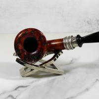 Erik Nording Double Silver Orange #3 Fishtail Pipe (EN217)