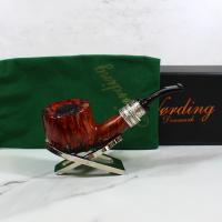 Erik Nording Double Silver Orange #3 Fishtail Pipe (EN217)