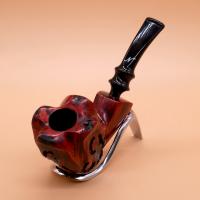 Erik Nording Freehand Fantasy Bent Fishtail Pipe (EN222)