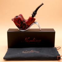Erik Nording Freehand Fantasy Bent Fishtail Pipe (EN222)