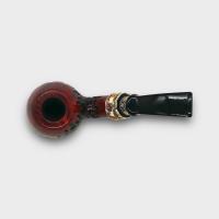 Erik Nording Double Silver Orange #3 Fishtail Pipe (EN254)
