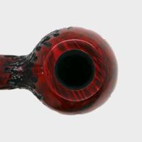 Erik Nording Double Silver Orange #3 Fishtail Pipe (EN254)
