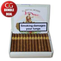 El Rey del Mundo Demi Tasse Cigar - 2 x Box of 25 (50) Bundle Deal