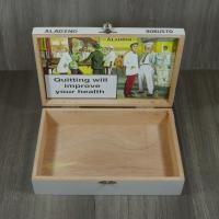 Empty Aladino Connecticut Robusto Cigar box
