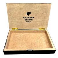 Empty Cohiba Behike Varnished Cigar Box - BHK 52