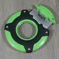 Xikar Enso Double Guillotine Cigar Cutter - Green