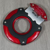 Xikar Enso Double Guillotine Cigar Cutter - Red