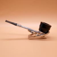 Falcon Starter Standard Pipe Set & Leather Tobacco Pouch - Straight (FAL607)