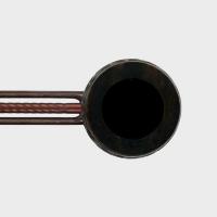 Falcon Extra Brown Rustic Straight Dental Pipe (FAL652)